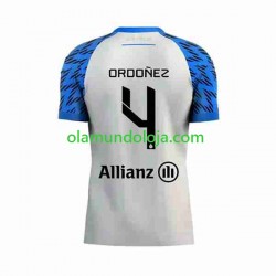 Camisola Club Brugge Joel Ordonez 4 Homem Equipamento Segundo 2023-2024 Manga Curta